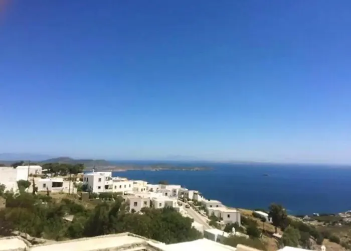 בית נופש Family House With Sea View In + Terrace Pátmos